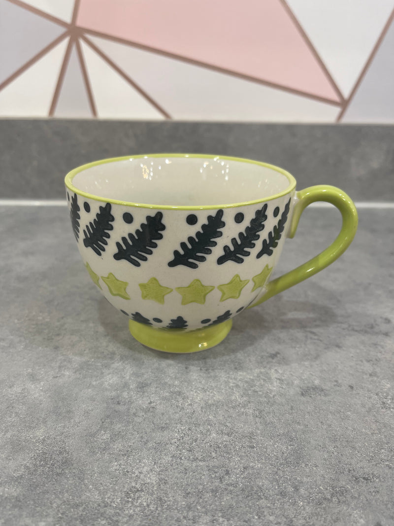 Creative Co Op Patterned Teacup