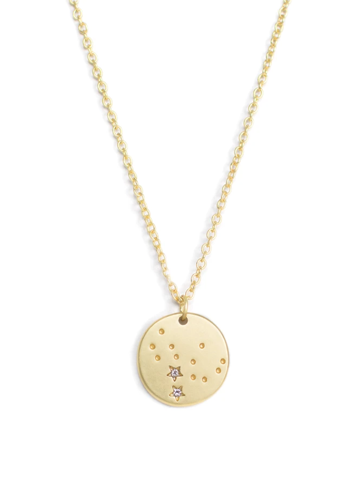 Lucky Feather Virgo Necklace