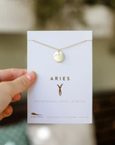 Lucky Feather Aries Necklace