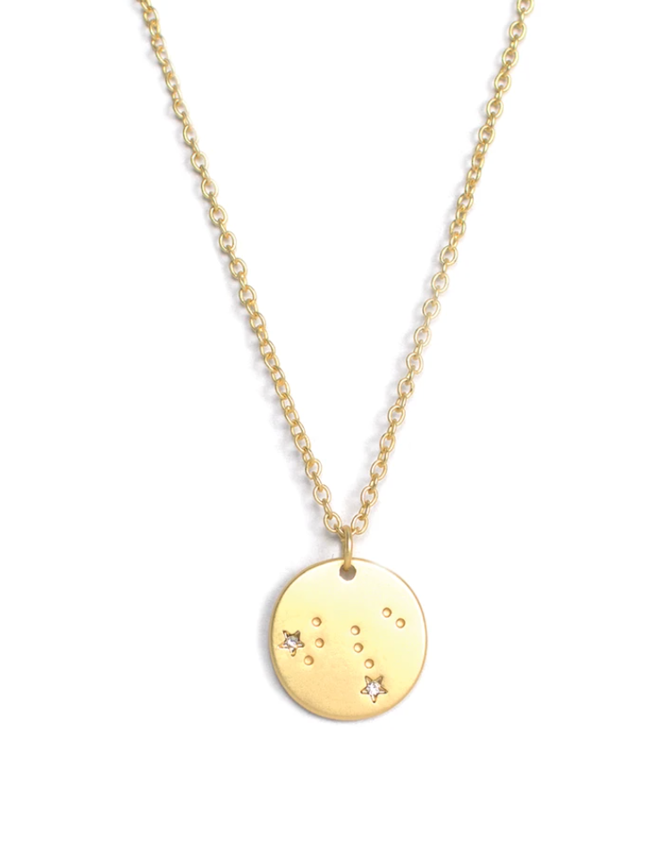 Lucky Feather Leo Necklace