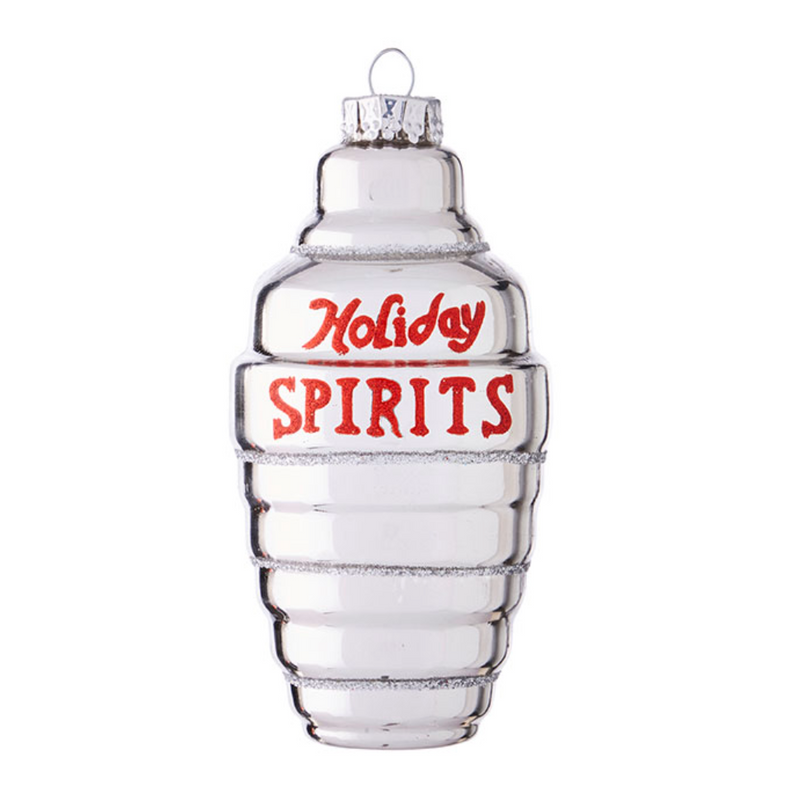 RAZ Martini Shaker Ornament
