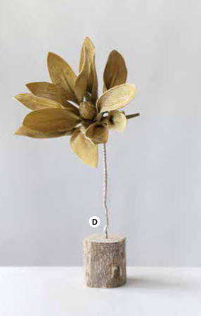 Creative Co Op Faux Foam Olive Stem