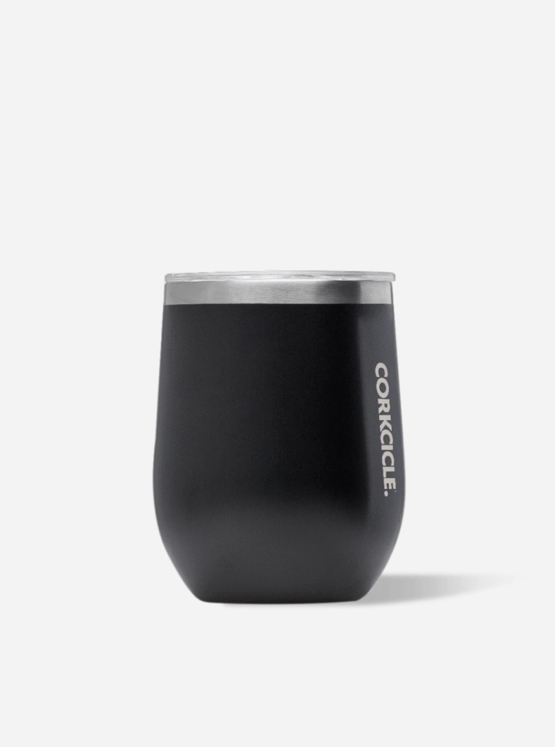 Corkcicle 12oz Stemless Matte Black