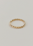 Devi Arts Flatball Gold Fil Ring