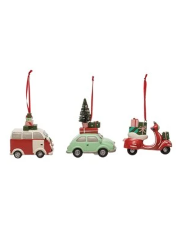 Creative Co Op Vehicle Ornament