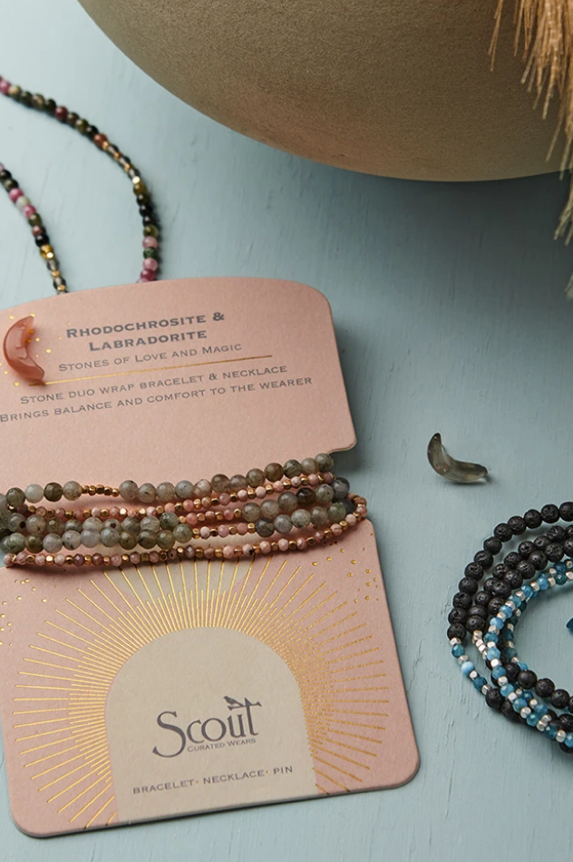 Scout Stone Duo Wrap Bracelet