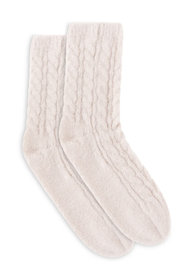Lemon Buttermilk Boot Socks