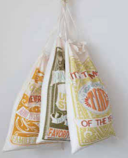 Creative Co Op Santa Sack