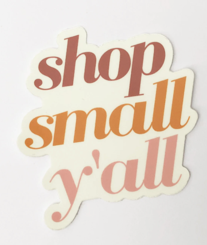 Pleasant Avenue Paper Co Shop Small Sticker