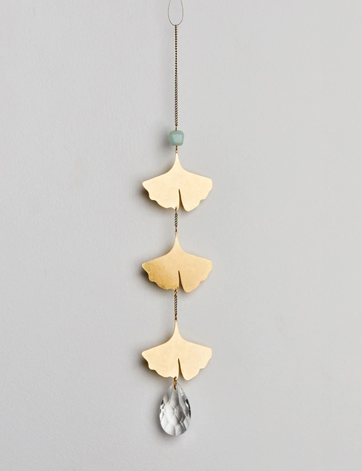 Scout Suncatcher Botanical Leaf Amazonite