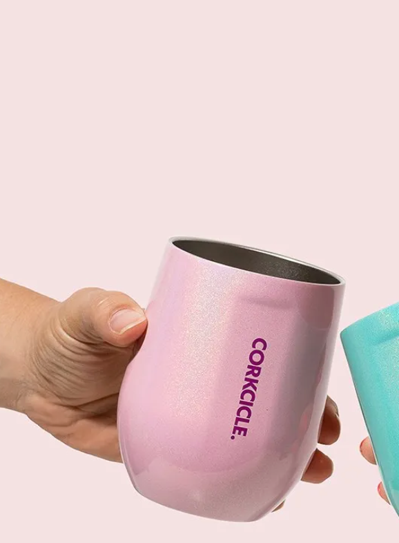 Corkcicle 12oz Stemless Cotton Candy