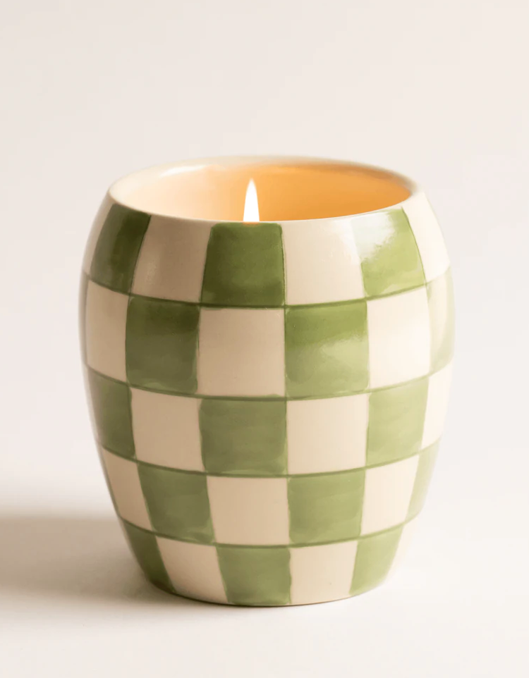 Paddywax Checkmate Candle Cactus Flower