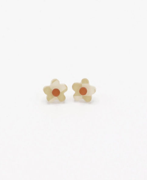 Dconstruct Medium Daisy Stud Beige