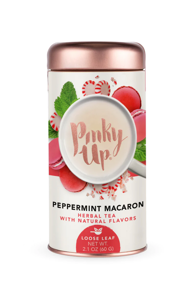 Pinky Up Peppermint Macaron Loose Tea