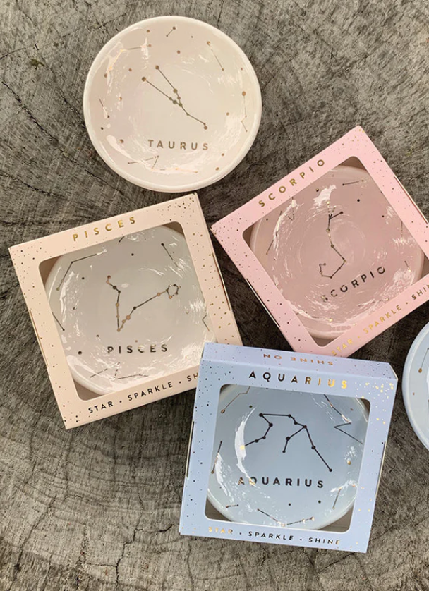 Lucky Feather Zodiac Dish