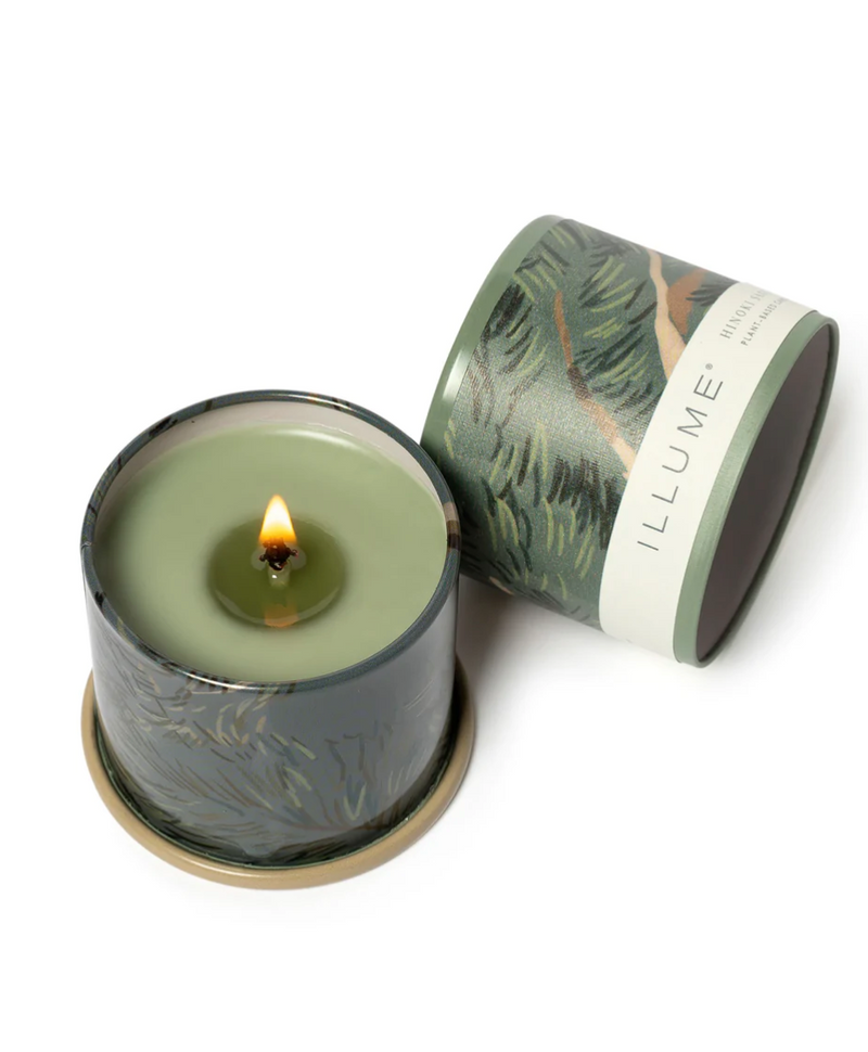Illume Hinoki Sage Demi Vanity Tin Candle