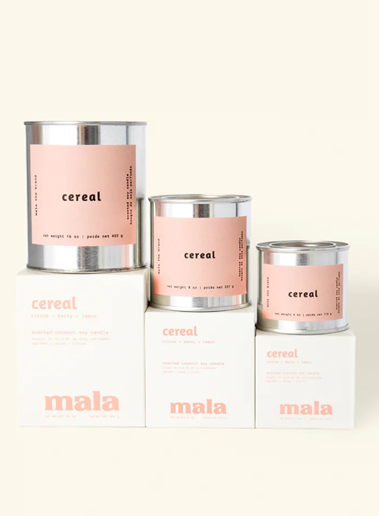 Mala Cereal 4oz Candle