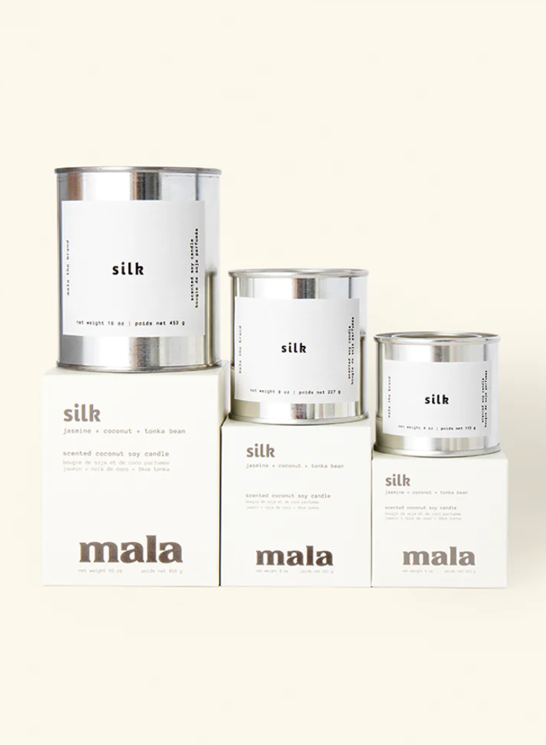 Mala Silk 4oz Candle