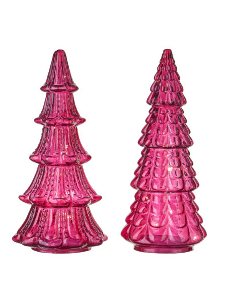 RAZ Light Up Tree Hot Pink