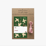 The Beautiful Project Doves & Berries Holiday Gift Tags