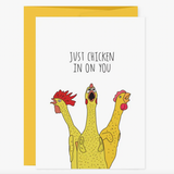 HumDrum Paper Just Chicken In Card
