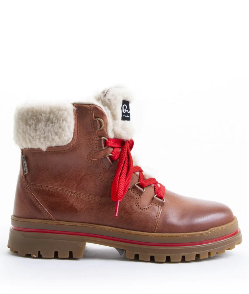 Bulle Snowflake Boot With Ice Picks Cognac