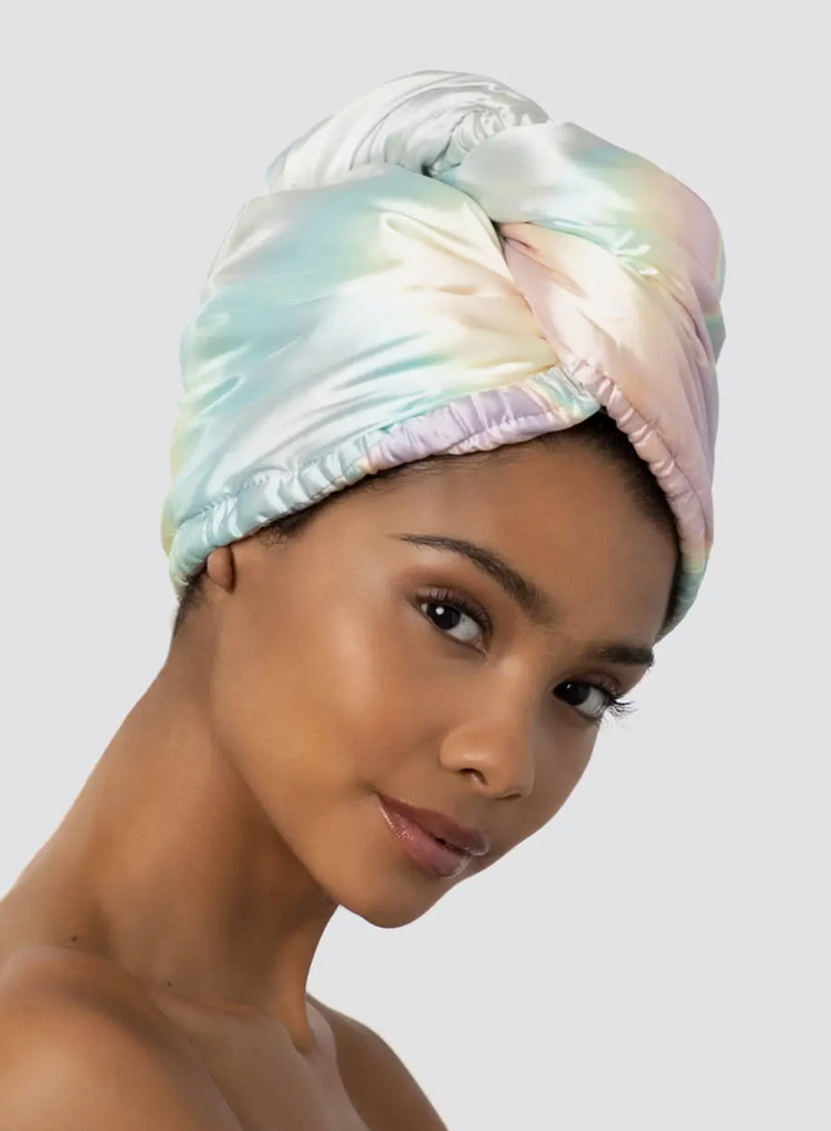 Kitsch Satin Hair Towel Aura