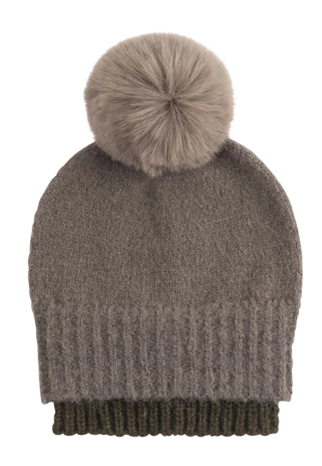 Lemon Boston Beanie Brown