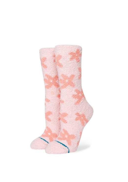 STANCE Pollen Plush Crew Socks Pink
