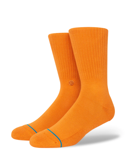 STANCE Icon Crew Socks Rust