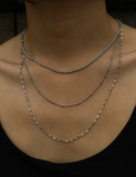 Hackney Nine Zuri Triple Chain Necklace