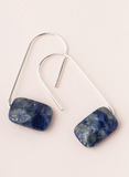Scout Floating Stone Earring Lapis Silver