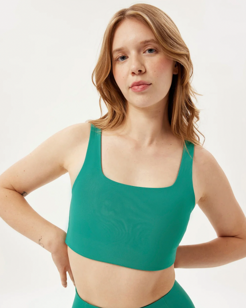 Girlfriend Collective Tommy Bra Saguaro