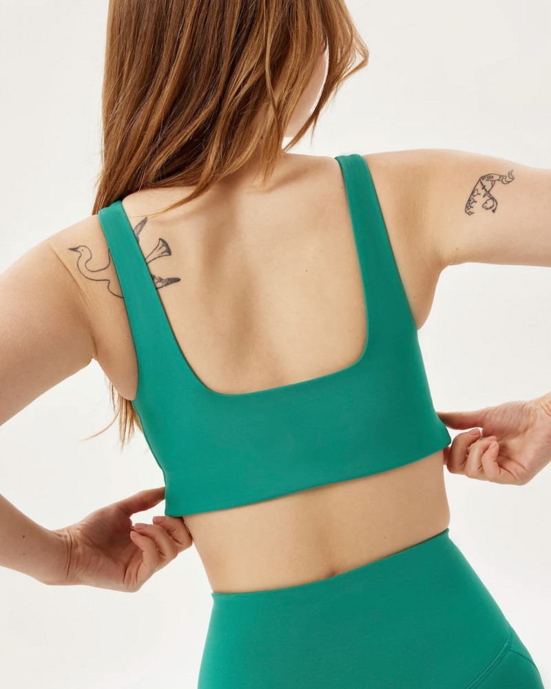 Girlfriend Collective Tommy Bra Saguaro