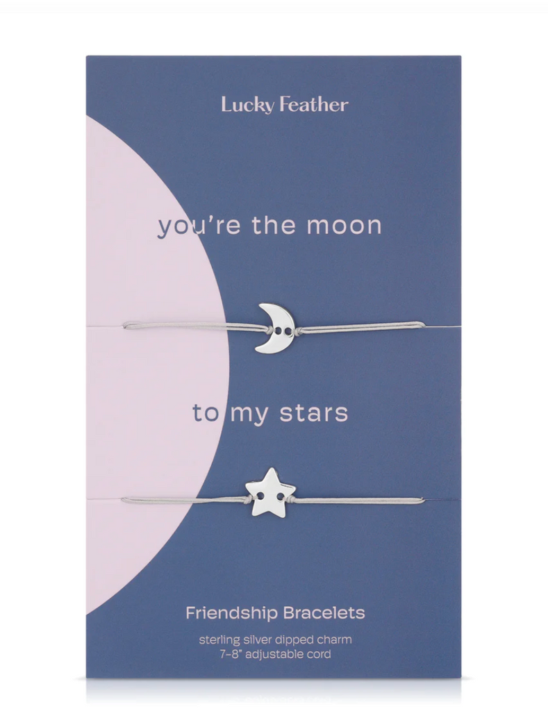 Lucky Feather Friendship Bracelet Moon To My Star