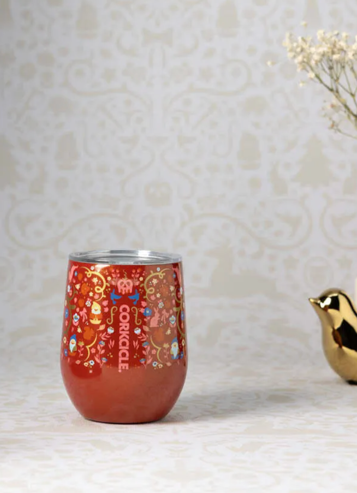 Corkcicle 12oz Stemless Snow White