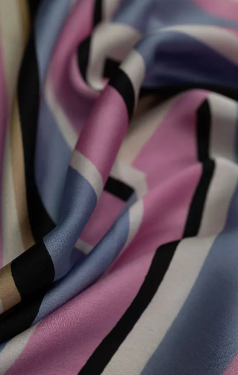 Garcia Square Scarf Grape