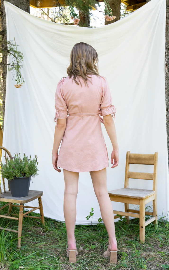 Fireflies For Lanterns Paloma Dress Pink